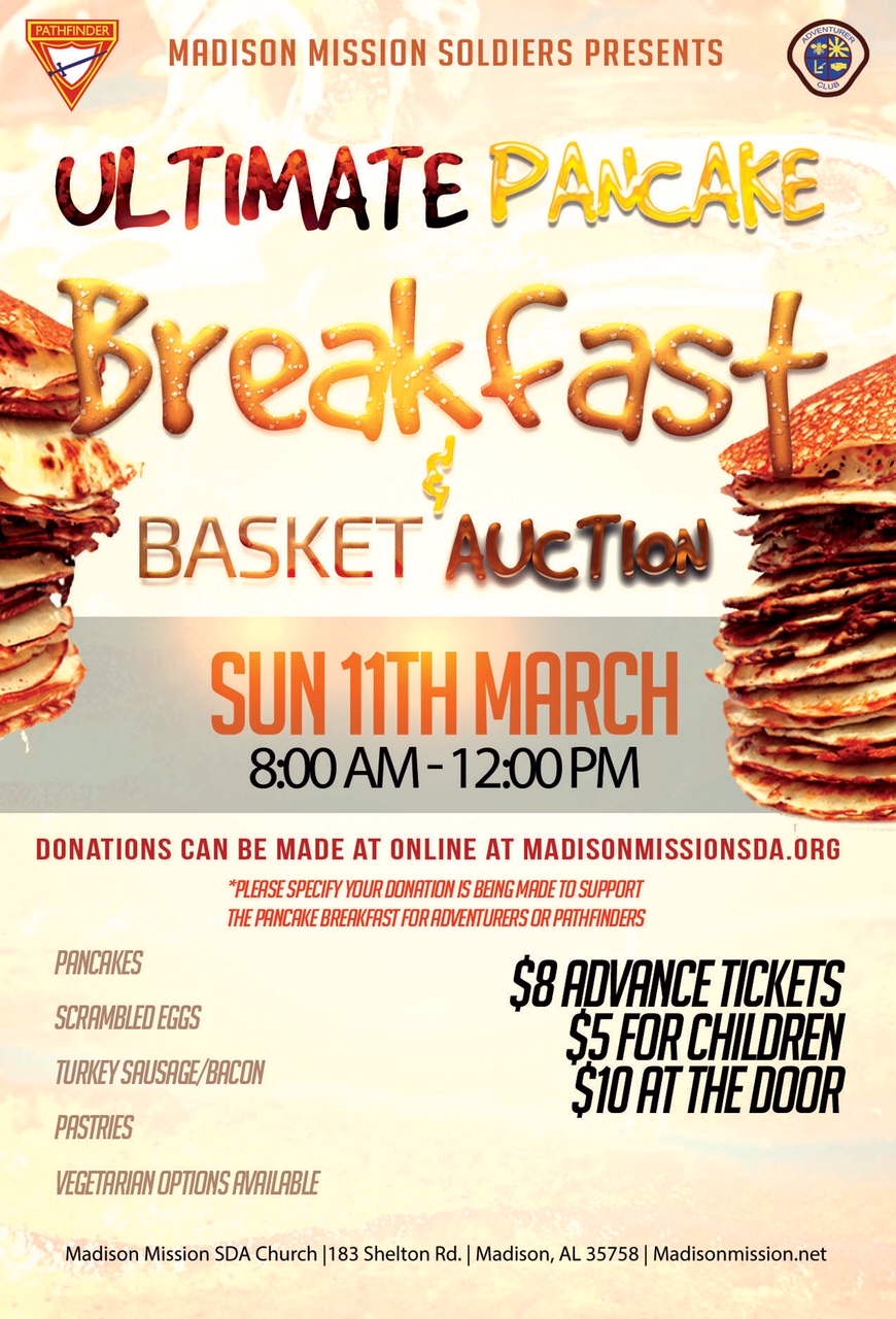 The Ultimate Pancake Breakfast and Auction Fundraiser