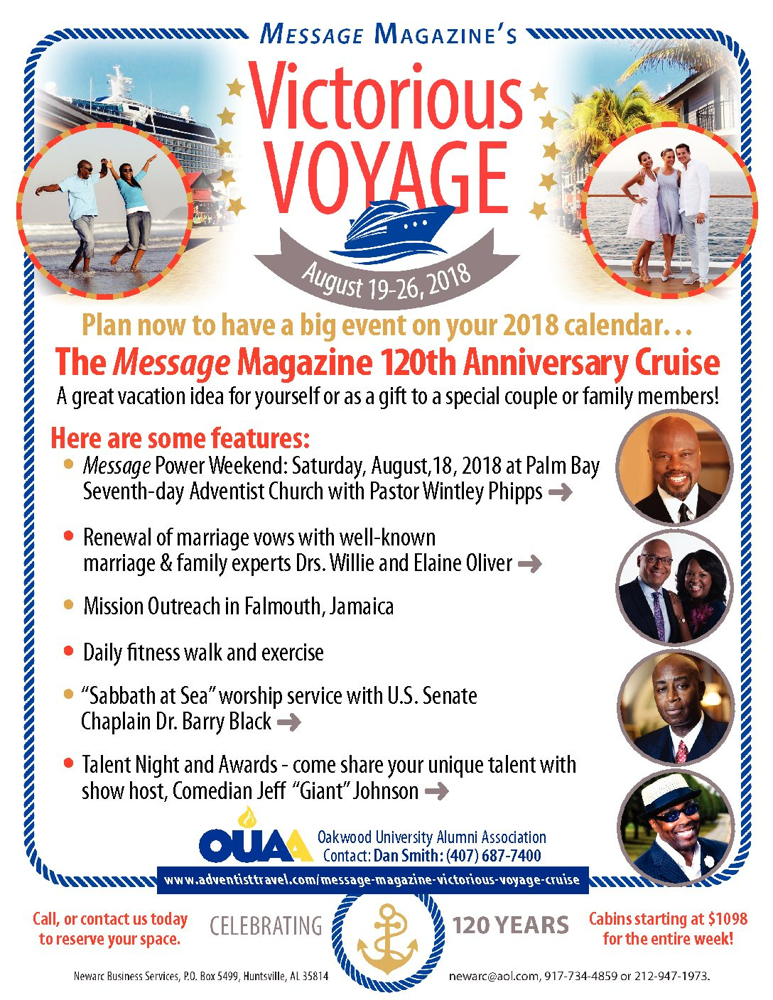 Message Magazine Victorious Voyage Cruise
