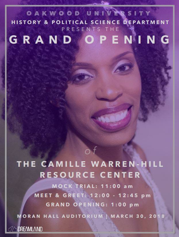 Grand Opening of the Camille Warren-Hill Resource Center