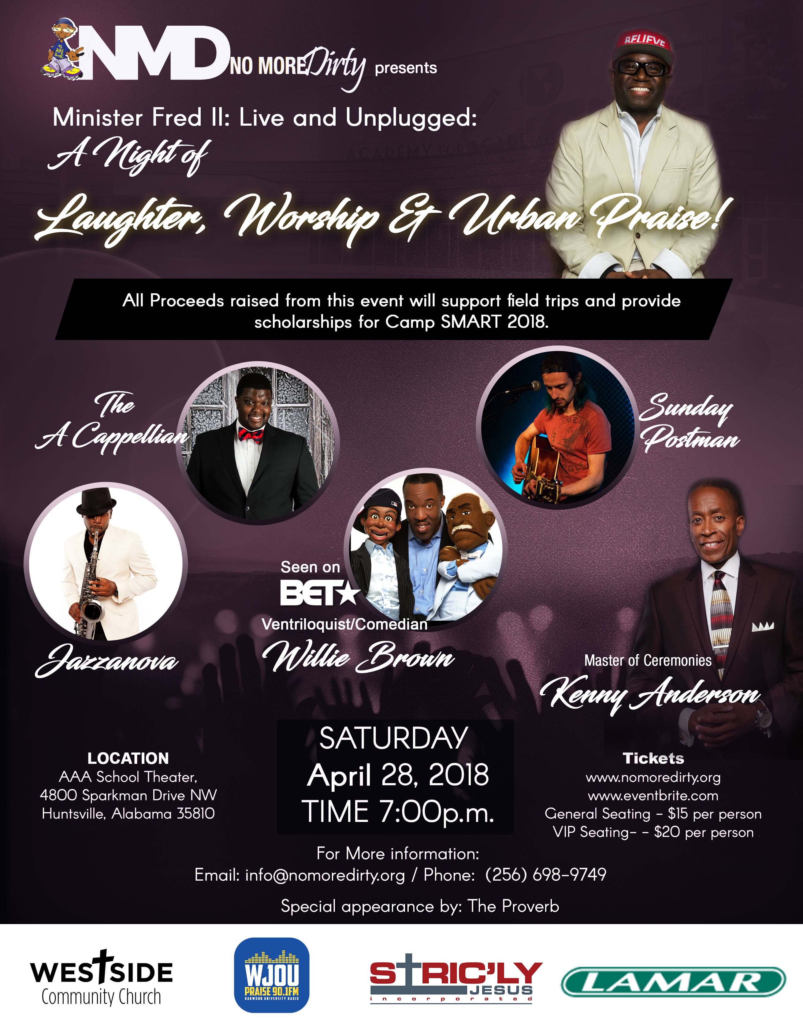 No More Dirty Presents :  A Night of Laughter , Worship and Urban Praise!