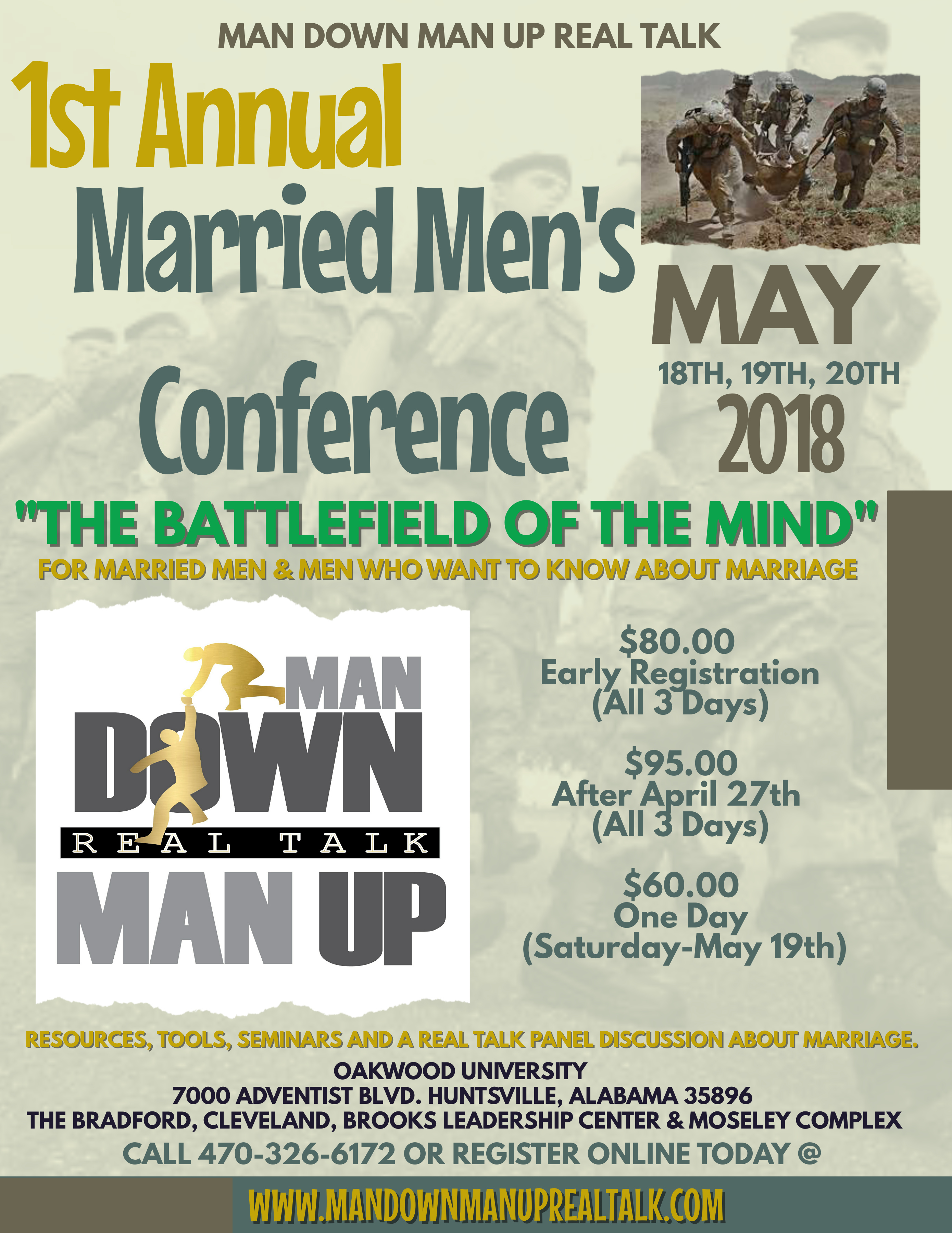 1st Annual Married Men's Conference - Battlefield of the Mind