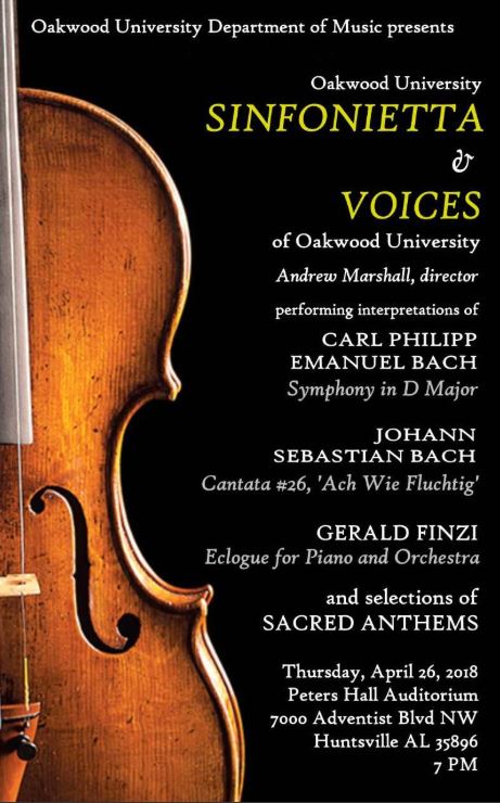 Oakwood University - Sinfonietta & Voices