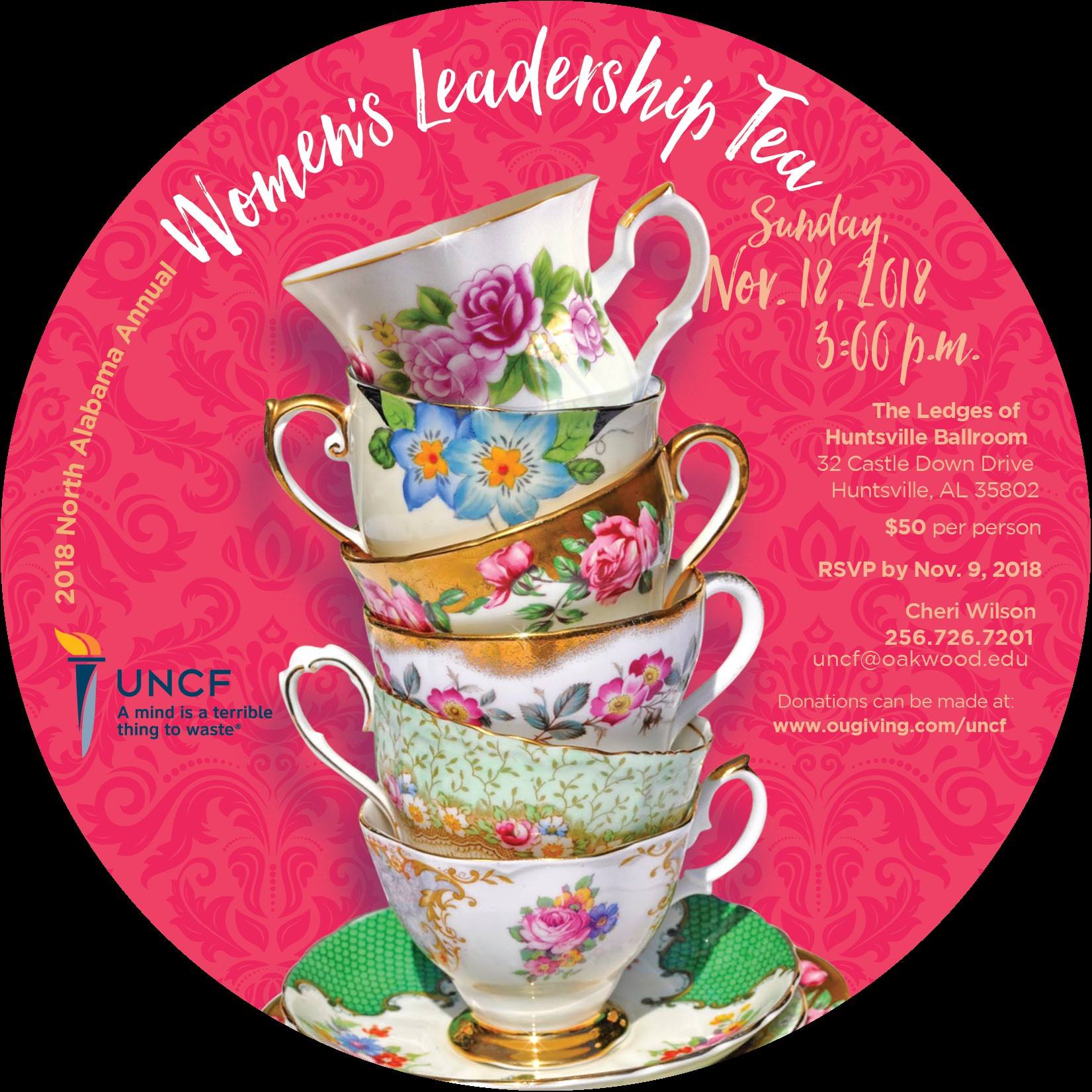 UNCF Women's Leadership Tea