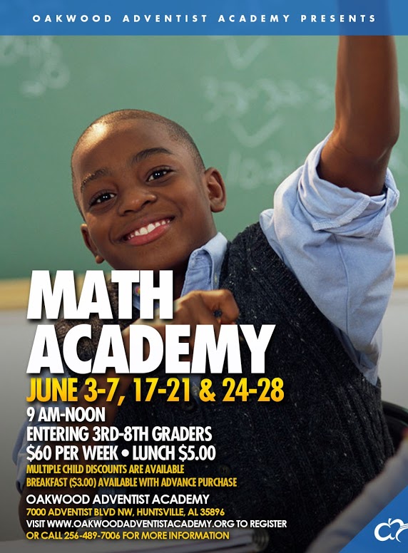 Oakwood Adventist Academy Math Academy