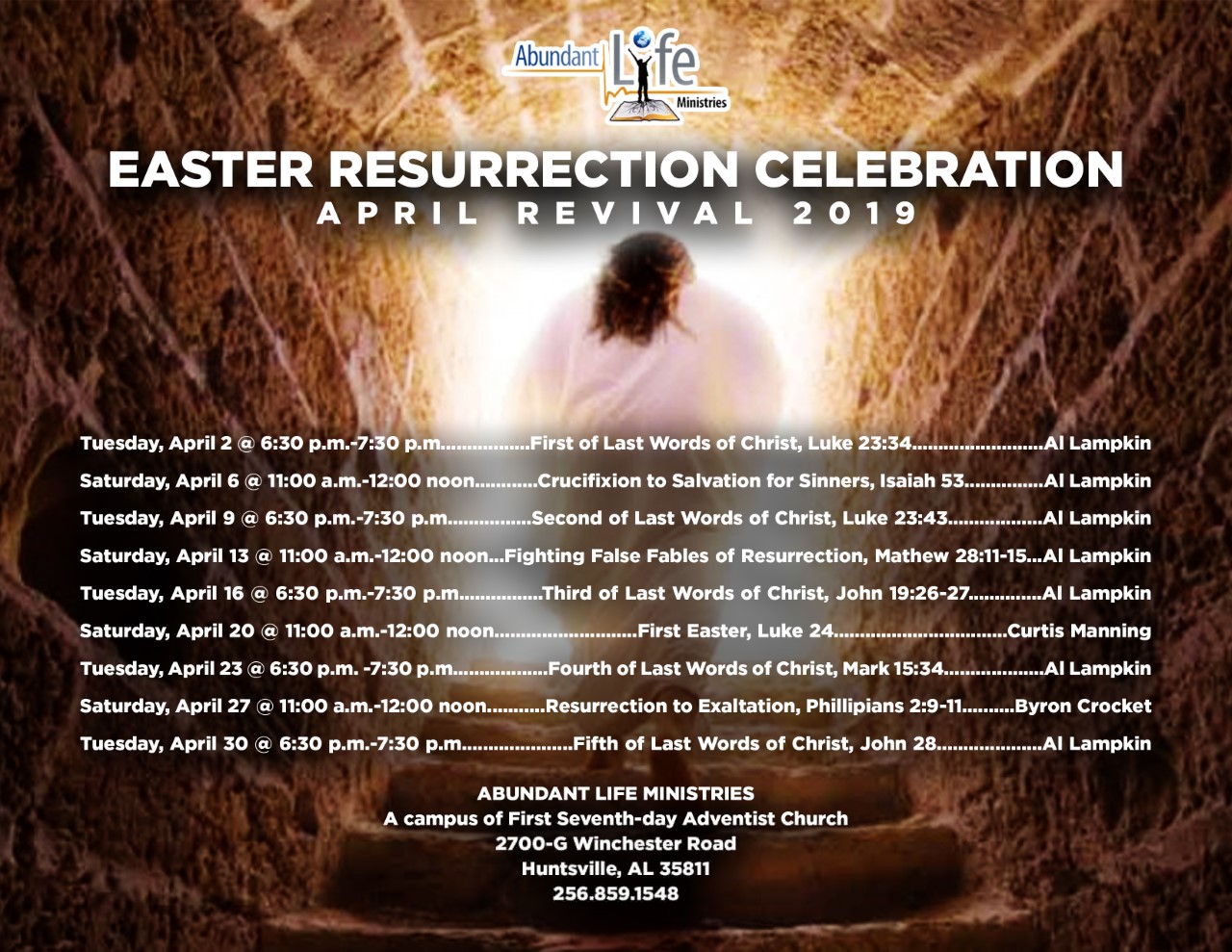 Easter Resurrection Celebration April Revival 2019