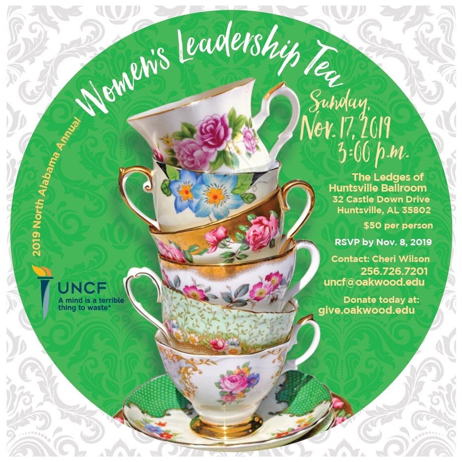 2019 UNCF North Alabama Annual "Women's Leadership Tea"