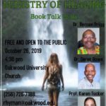 Oakwood  University's Department of English and Foreign Language invites you to Ministry of Healing Book Talk